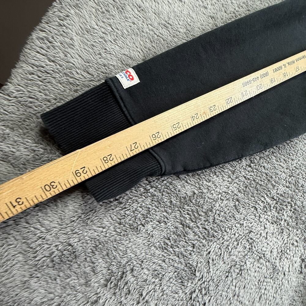 Costco Kirkland Wholesale Signature Hoodie Black Fleece Mens M Jacket Sweatshirt - Picture 4 of 5